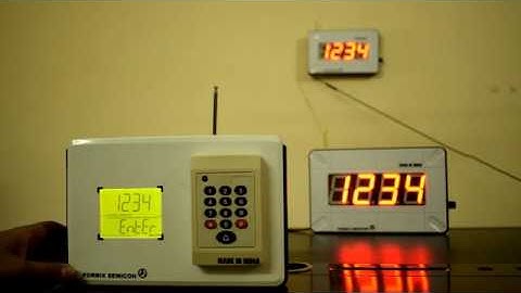 Wireless token system keypad dialer, FORBIX SEMICON