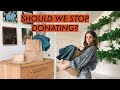 How to Declutter Sustainably (Should We Stop Donating??)