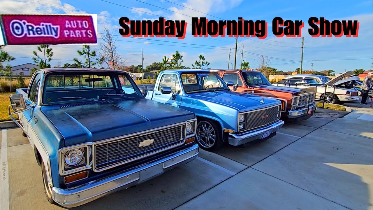 Car Show at O'Reillys Auto Parts 1 7 24 YouTube