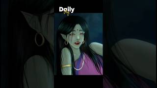 Kali Inspired Demon Girl | Dark Fantasy Digital Art | Horror Artwork