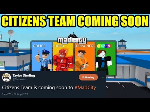 Citizens Team Coming To Mad City Everything You Need To Know Roblox - new mad city season 3 update is here volcano secret roblox