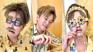 【ASMR】BECOME HANDSOME WITH CARDBOARD VIDEO！