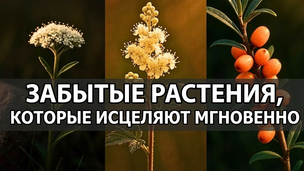 20 Забытых Лекарственных Растений, Которые Исцеляют Мгновенно?
