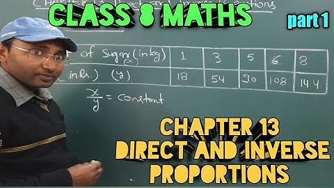 class 8 maths solution ,chapter 13 ,direct and inverse proportion ,exercise 13.1,direct proportion