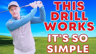 This Incredible Drill can make a big difference - It's so simple. (Golf Swing Tips)
