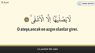 Leyl suresi anlamı dinle İshak Danış