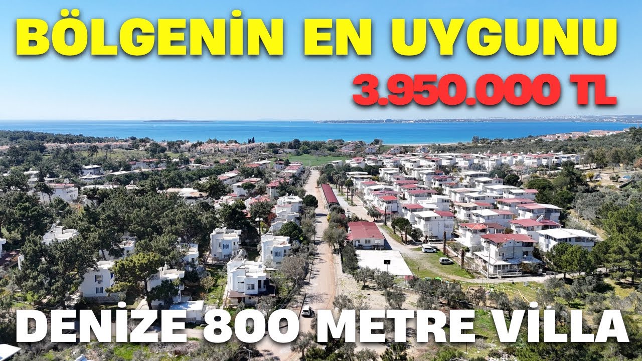 Muğla Milas Bozbük’te Denize 800 Metre Tripleks 3.950.000 Tl Acil Satılık Kelepir