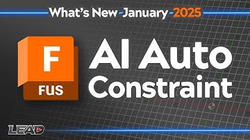 Whats New in Fusion January 2025 | AI Auto Constraint