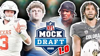 2025 NFL FirstRound Mock Draft For All 32 Picks: 1.0! (Post Draft Early Predictions)