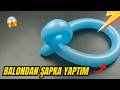 Tek Balonla Şapka Yapımı Kolay ve Hızlı Yöntem