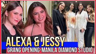 ALEXA & Jessy sa GRAND OPENING ng Manila Diamond Studio Shangri-la Plaza Branch