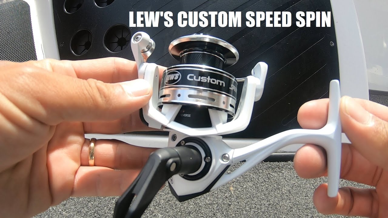 Lew's Custom Pro Speed Spin Spinning Reel