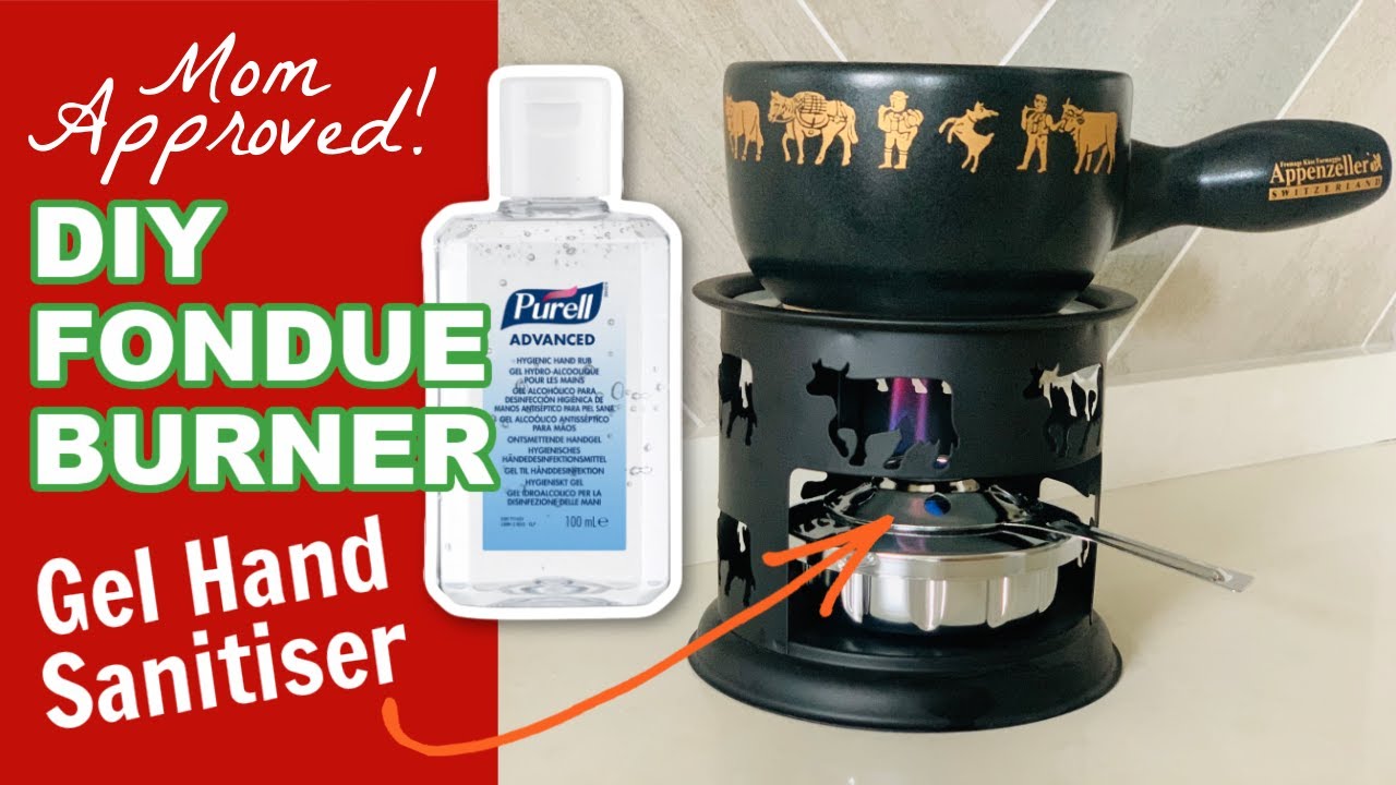 DIY Fondue Fuel, Hand Sanitiser