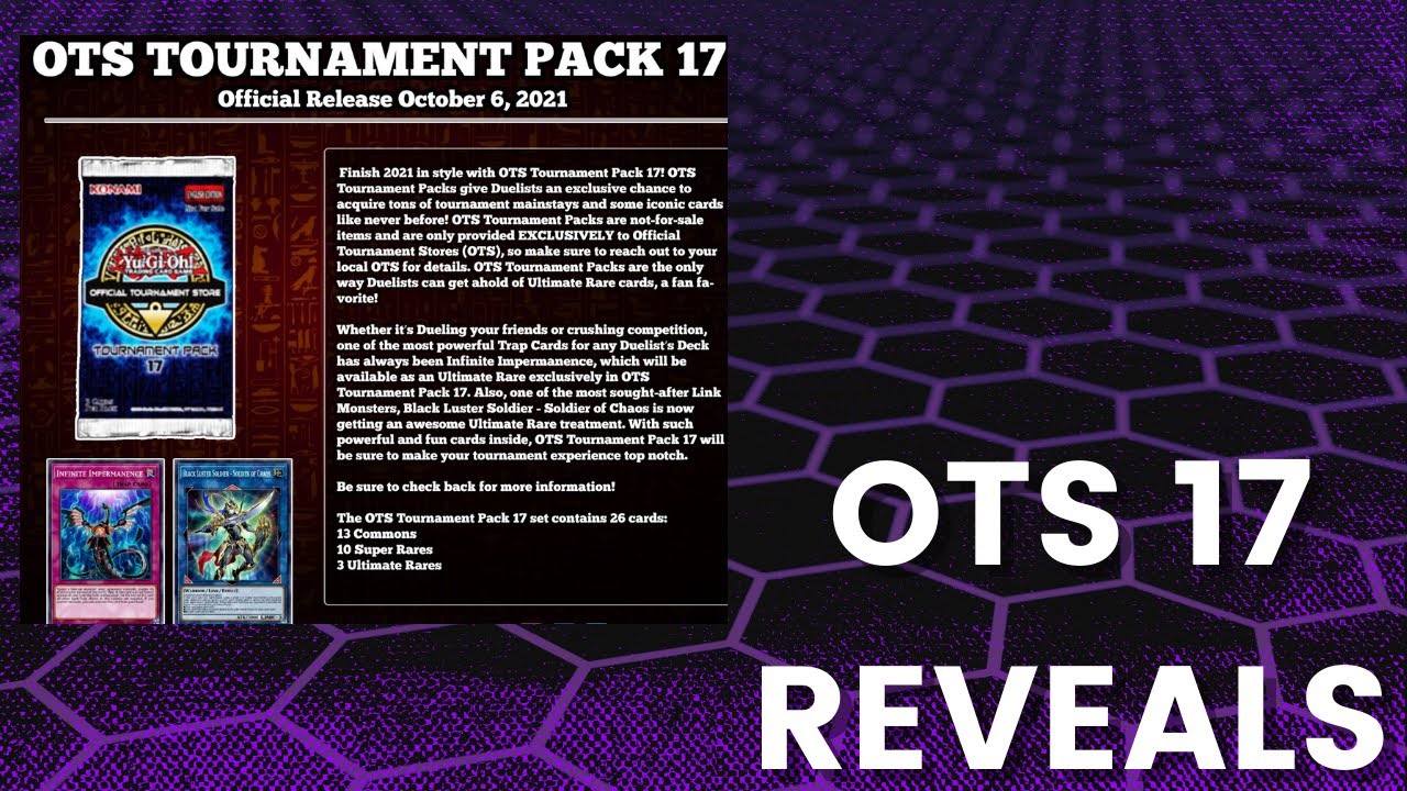 Yu-Gi-Oh! OTS 17 Reveals | Ultimate Rare Infinite Impermenance! #yugioh ...