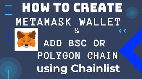 How to Create Metamask Wallet & Add different Blockchains in Metamask (In English)