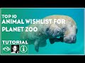 ▶ Top 10 Animal Wishlist for Planet Zoo | Must-Have Additions!