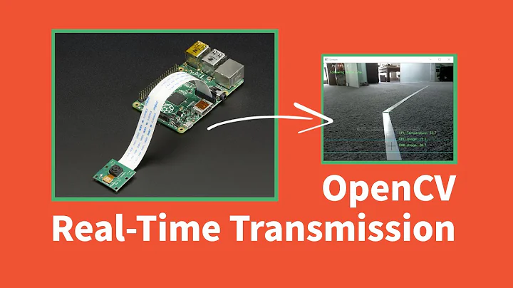 Install OpenCV and real time video transmission