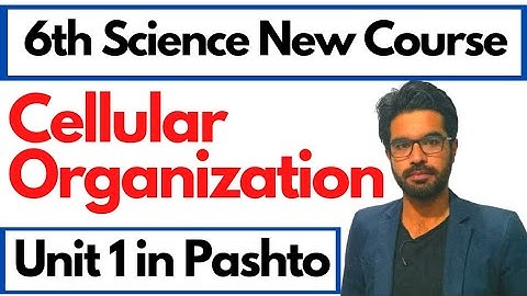 Class 6th science chapter 1 Cellular organization in pashto new course