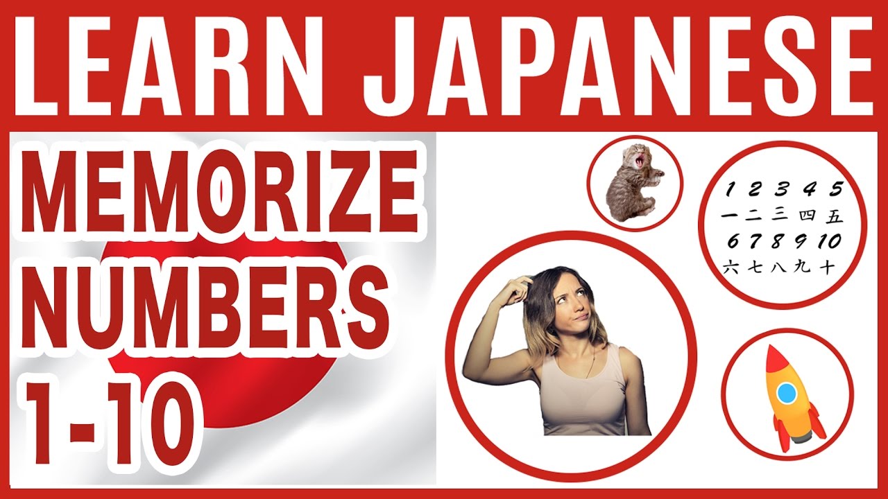 Japanese Numbers 1 10 Learn How To Count Memorize Words