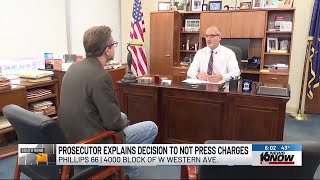 Prosecutor explains decision to not press charges in shooting at South Bend gas station