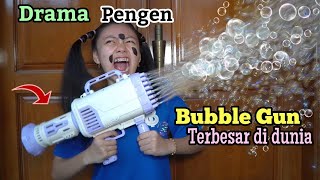 DRAMA TUTIK PENGEN BUBBLE GUN RAKSASA ! Bongkar Celengan ku huhuhu screenshot 2