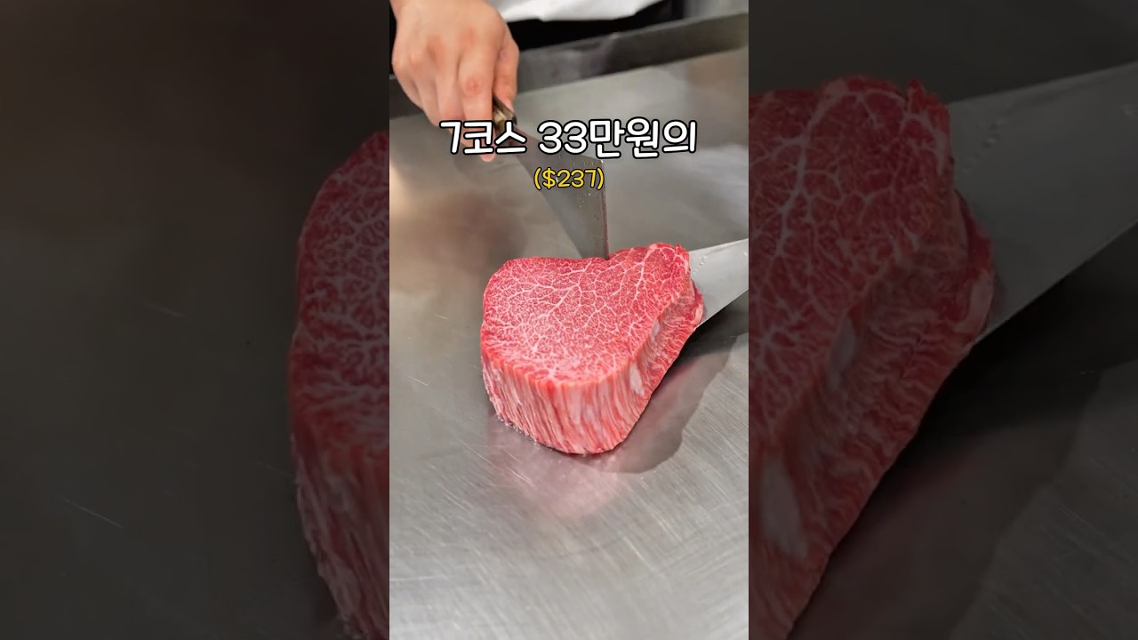 오사카에서 철판 오마카세를 주문하면 생기는 일
