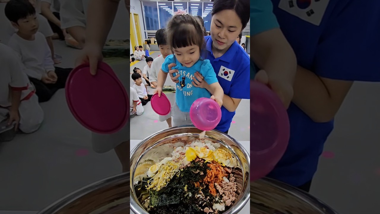 #랜덤비빔밥 만들기 #명지오션시티태권도 #바른태권도 #여자관장님 #태권도 #taekwondo
