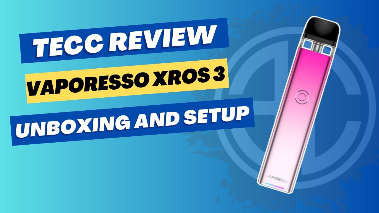 ricariche veev senza nicotina Vaporesso XROS 3 Pod Vape Kit - £19.99