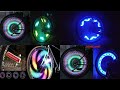 4 Amazing Bike and cycle Spoke Light unboxing and test