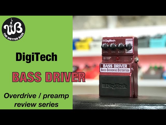 Why 2 outputs? the DigiTech Bass Driver. - YouTube