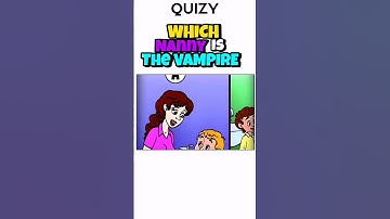 Crack the Mystery: Which Nanny is a Vampire? 🧛‍♀️ Join the Hunt!