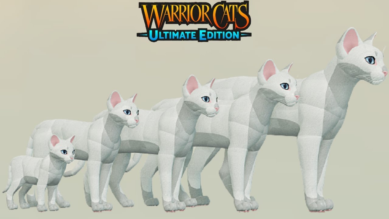 Warrior Cats Ultimate Edition Ideas: Size comparison of the remodel