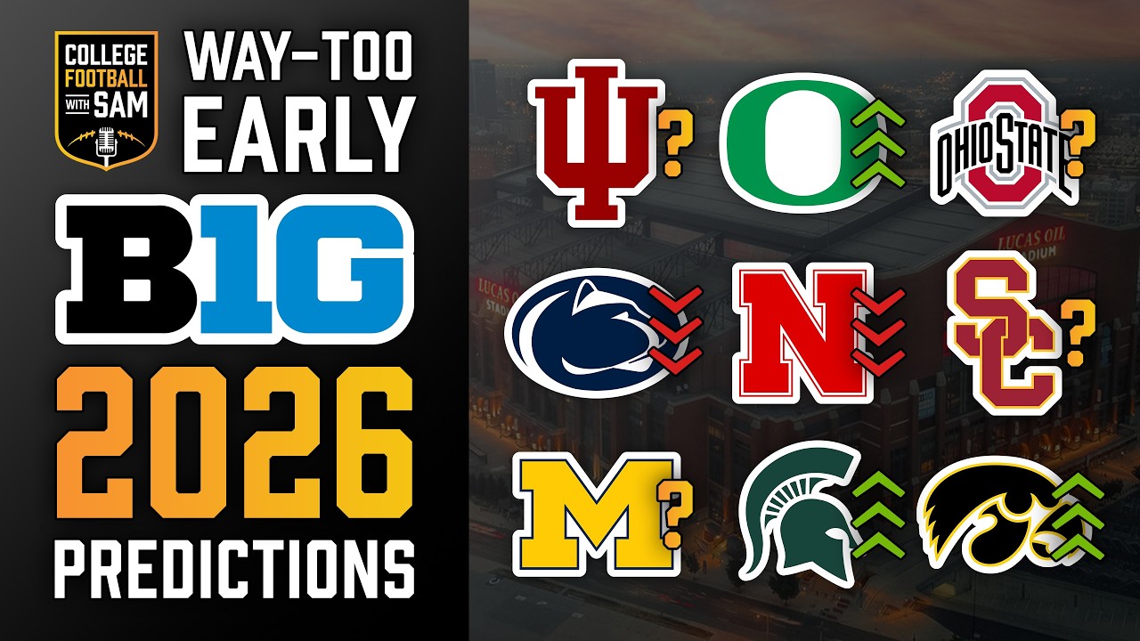 2026 Way-Too-Early Big Ten Predictions (Full 18 Team Breakdown)