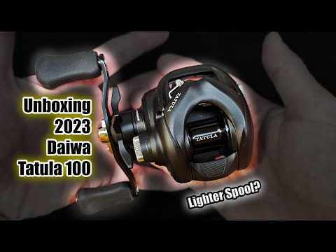 Unboxing 2023 Daiwa Tatula 100 Baitcasting Reel 