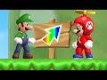 New Super Mario Bros. Wii - Walkthrough - 2 Player Co-Op #01