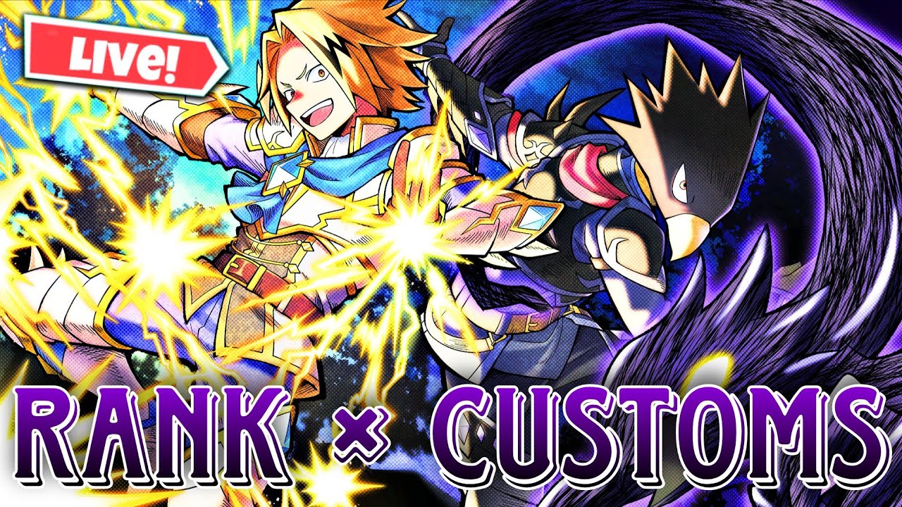🔴LIVE: Playing My Hero Ultra Rumble! MHUR Rank & Customs - YouTube