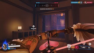 Overwatch 2 Hanzo trick shot XD