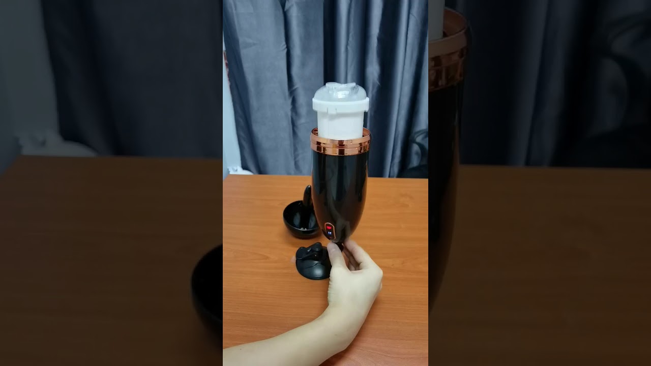 JA MALE MASTURBATOR THRUSTING VIBRATING MOANING HEATING WITH SUCTION CUP