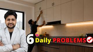 Modular Kitchen 6 Common Problems ke Genius Solutions ✅🙂