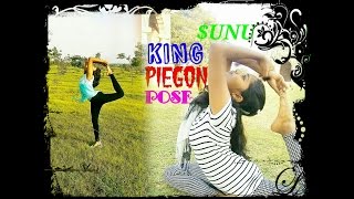 How To Do The King Pigeon Pose Yoga Tutorial Sunishka Ramesh