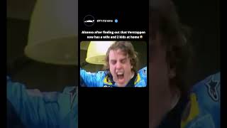 Alonso Reacts To Max Verstappen Having A Wife an 2 Kids 😭😂