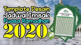 Template Desain Jadwal Imsak 2020 screenshot 3