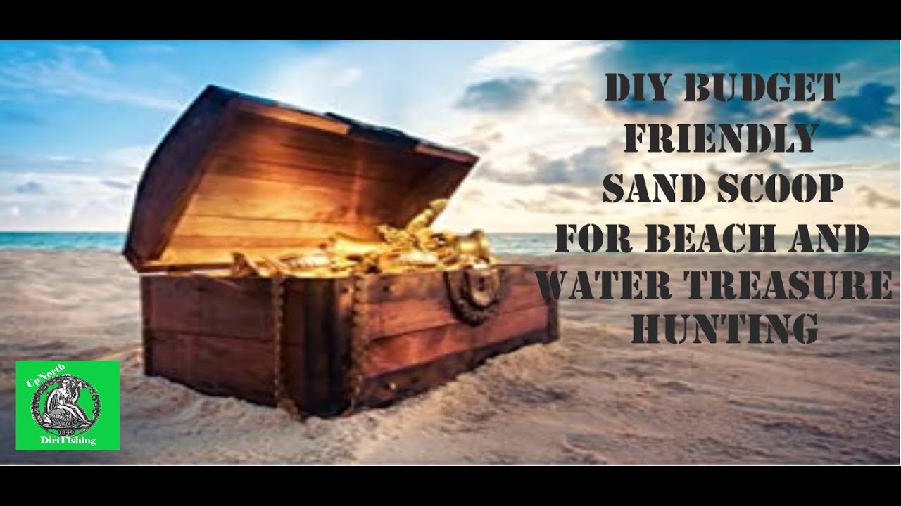 How To Make A Cheap DIY Beach Sand Scoop For Metal Detecting