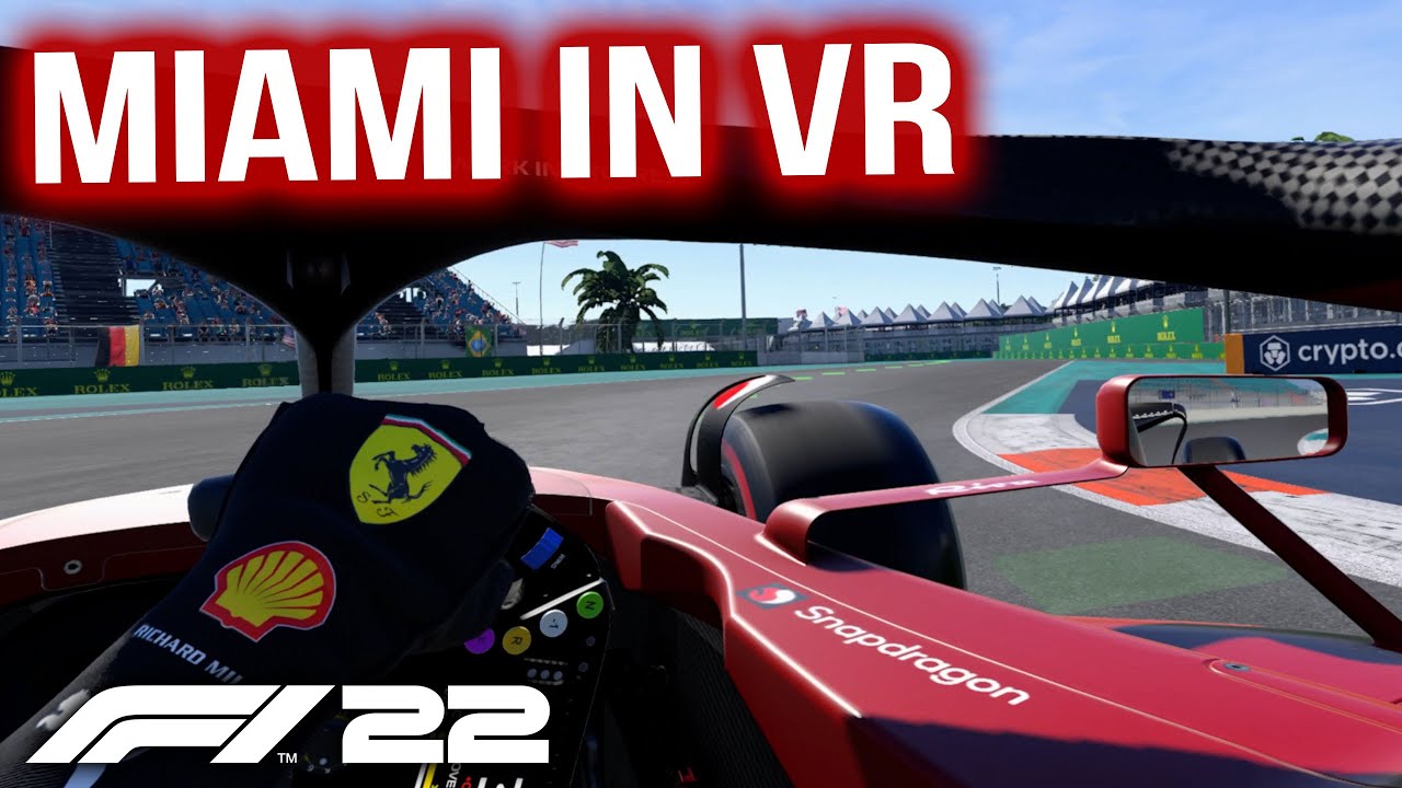 F1 22 VR Gameplay - Quest 2 and Valve Index - This is EPIC! 