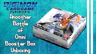 Digimon: Another Battle of Omni BT05 Booster Box Unboxing