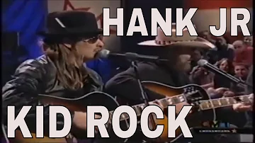 HANK WILLIAMS JR & KID ROCK   CMT LIVE SHOW