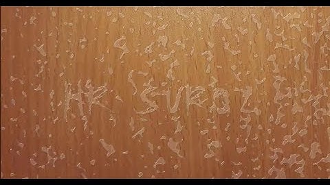 How to Create Water Drops and Text in Adobe Photoshop CS 6|Water Drops||HR Suroz