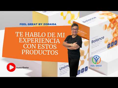 Mi experiencia usando los productos de Unicity #feelgreat #unicitybalance #unicityunimate