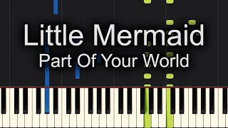 😇TOO EASY!! 😇Of Your World The Little Mermaid Piano Cover! - Sheet Music Available!! 😇TOO EASY!! 😇Of Your World The Little Mermaid Piano Cover! - Sheet Music Available!!