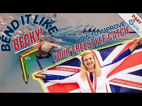 How to improve your high elbow freestyle catch and pull through to Swim Smooth like Becky Adlington!